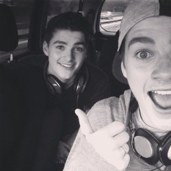 jacksgap:  In the cab home with Finny. Missing the weather in