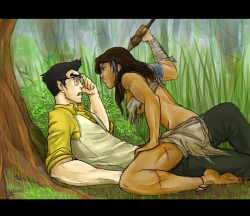 exequalistmako:  mooomnooon:  Tarzan status!  Credit— Steamix