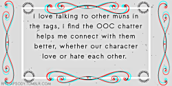 thebeastbeneathmygrief:  rprhapsody:   i love talking to other