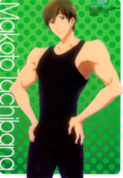 femrobootaku:  makochantachibanana:  Rin can you not  He just