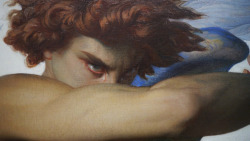 Alexandre Cabanel, Fallen angel, detail