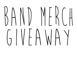 arrcticalex:  ok im giving away a majority of my band merch cause