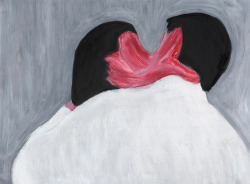 sonma:  A Kiss 30x20 cm. oil on paper Nickie Zimov 