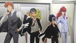 hi-jacque-japan:  Inside the Yu Yu Hakusho cafe.  My dreams! 