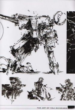 The Art of Yoji Shinkawa 1 - Metal Gear Solid, Metal Gear Solid