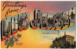 dillvers:  cleanupyouract:  nevver:  Wish you were here, Jersey