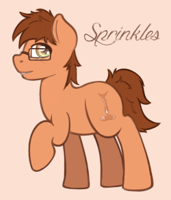 I had the desire to finally make a ponysona after my best friend
