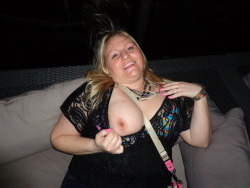 sweet-titties2:  Had a little fun on the deck!!