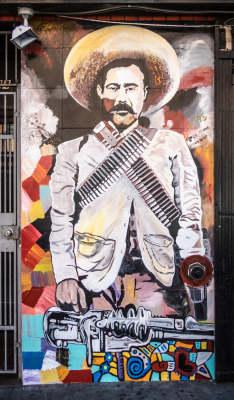streetartsf: Pancho Villa. Mario Cid. Photography by Larry Jones