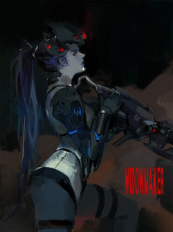 hidekee:  Widowmaker by JUNGAHLEE   ;9