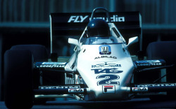 formula1history:  Jacques Laffite - Williams FW08C - 1983 - Monaco