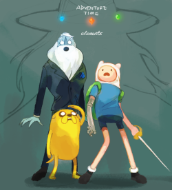 tsurunel:Adventure Time new miniseries “Elements” fan art!