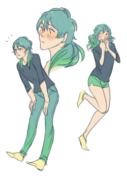 flavordays:  shrugs i just wanted to draw some aoba in his dumb