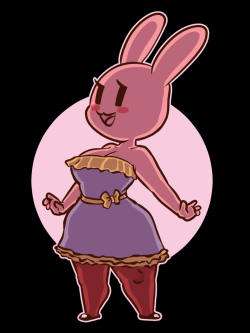 count-darkhugs:  I’ve been meaning to do a cute bunny for darky03