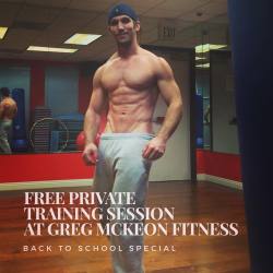 grgisthewerd:  Back to School Special: Free Private Training