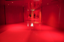plizm:  Rem Koolhaas Seattle Public Library Red Hall 03 by v8media