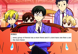 christinefuckingchapel:  ouran text post meme part 3 (because