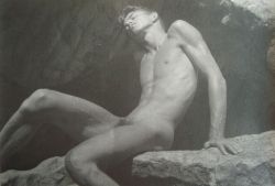 michael-bidner:  Edmund Teske - Male Nude, Topanga Canyon, California,