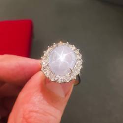 dupuisauctions: Star Sapphire and Diamond Ring at our Winter