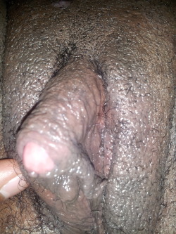 payn4it:  #Clit. This the pussy I ate yesterday.. huge clit.  Wish I had the pleasure
