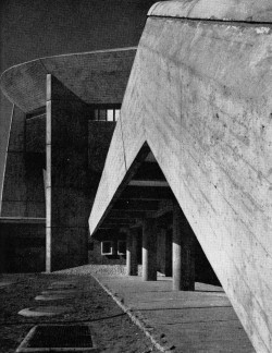 fuckyeahbrutalism:  Niigata Municipal Gymnasium, Niigata, Japan,