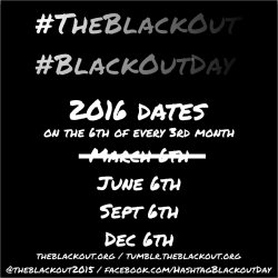 theblackoutofficial:  Just a reminder of upcoming dates. For