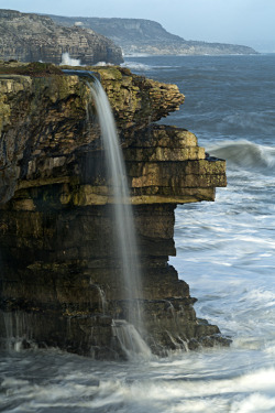 d-vn:  Dorset Waterfall (by peterspencer49) 