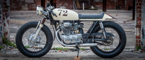 caferacerpasion:  Honda CB350 Cafe Racer by Dundin | www.caferacerpasion.com