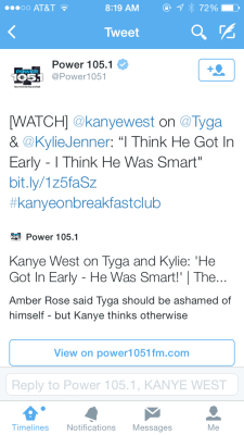 newwavefeminism:My timeline pointed to the nonsense Kanye West