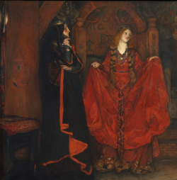 vepreraphaelite:Edwin Austin Abbey “King Lear,” Act I, Scene