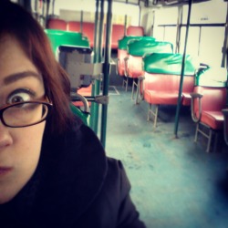 Being on a city bus all by yourself is a little more post-apocalyptic