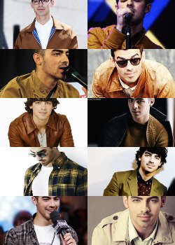 joexjonas:  Joe Jonas Colors Brown 