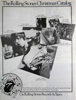 vinylespassion:  Rolling Stones Records, 1977. 