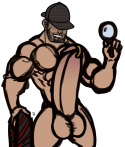 cumbeard:  “Oh, you won’t need a magnifying glass to solve this mystery.” Shawn in a Sherlock Holmes get up. Though it’s mostly just the deerstalker xD Why Sherlock? Because that’s basically what all the Beardy guys are connected by in their