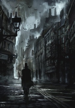 steampunksteampunk:  Dark british street ~ Ninjatic 