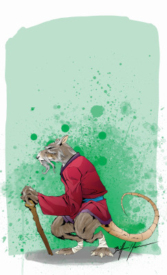 eatsleepdraw:  Master Splinter from TMNT