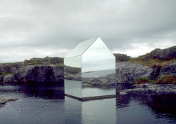 boyirl:  Ekkehard Altenburger, Mirror House, 1996, mirror on