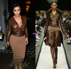 kimstyleguide:  Kim Kardashian leaving Craig’s restaurant in