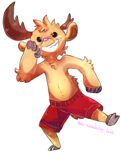 this-wandering-lamb:they call him “nerdy the nerd nose reindork”the-nerdy-reindeer