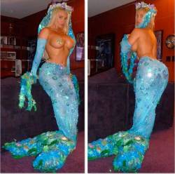 Coco the mermaid.