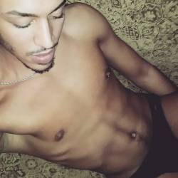 goldengae:  #latepost #body #skin #undies #black #mixed #gay