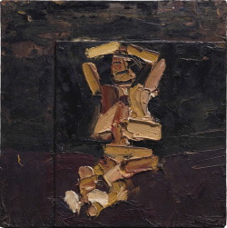 lawrenceleemagnuson:Frank Auerbach (UK b. 1931)Seated Figure