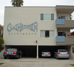 liartownusa:  Black Metal Apartment Buildings, Los Angeles, CA,