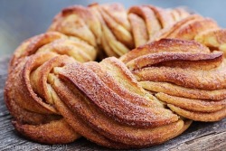 book-ofshadows:  Lughnasadh Recipe: Cinnamon Braid Bread [x]