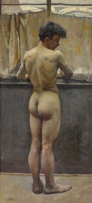 19thcenturyboyfriend:  Male nude, Rudolf Bèm 