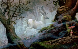 euro-girl:  The white stag was a common symbol in European folklore,