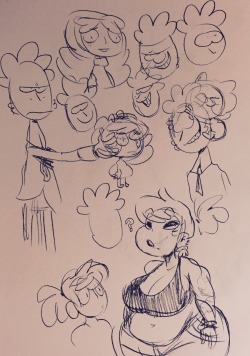 icarocruzart:  kerwinsartfreakshow:  good ol tired and miserable  The doodles from this guy makes me happy.   makes me happy as well.