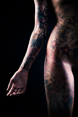 thepaintedbench:  Full Body Tattoo 