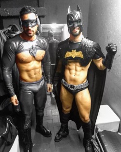 must-resist:  Flex Xtremmo as Batman!!!! Must. Change. Briefs.