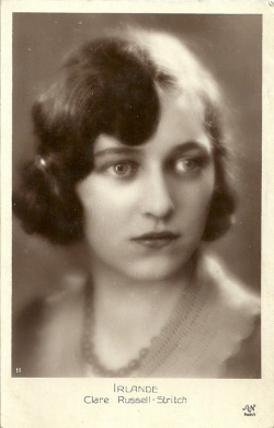 mudwerks:  Miss Europe 1929 candidates: Clare Russell-Stritch
